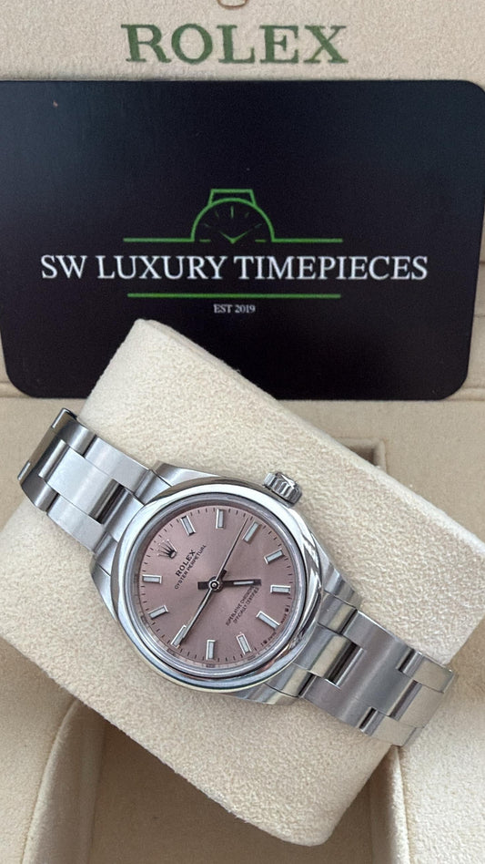 Oyster Perpetual ‘Dusty Pink’ 28mm