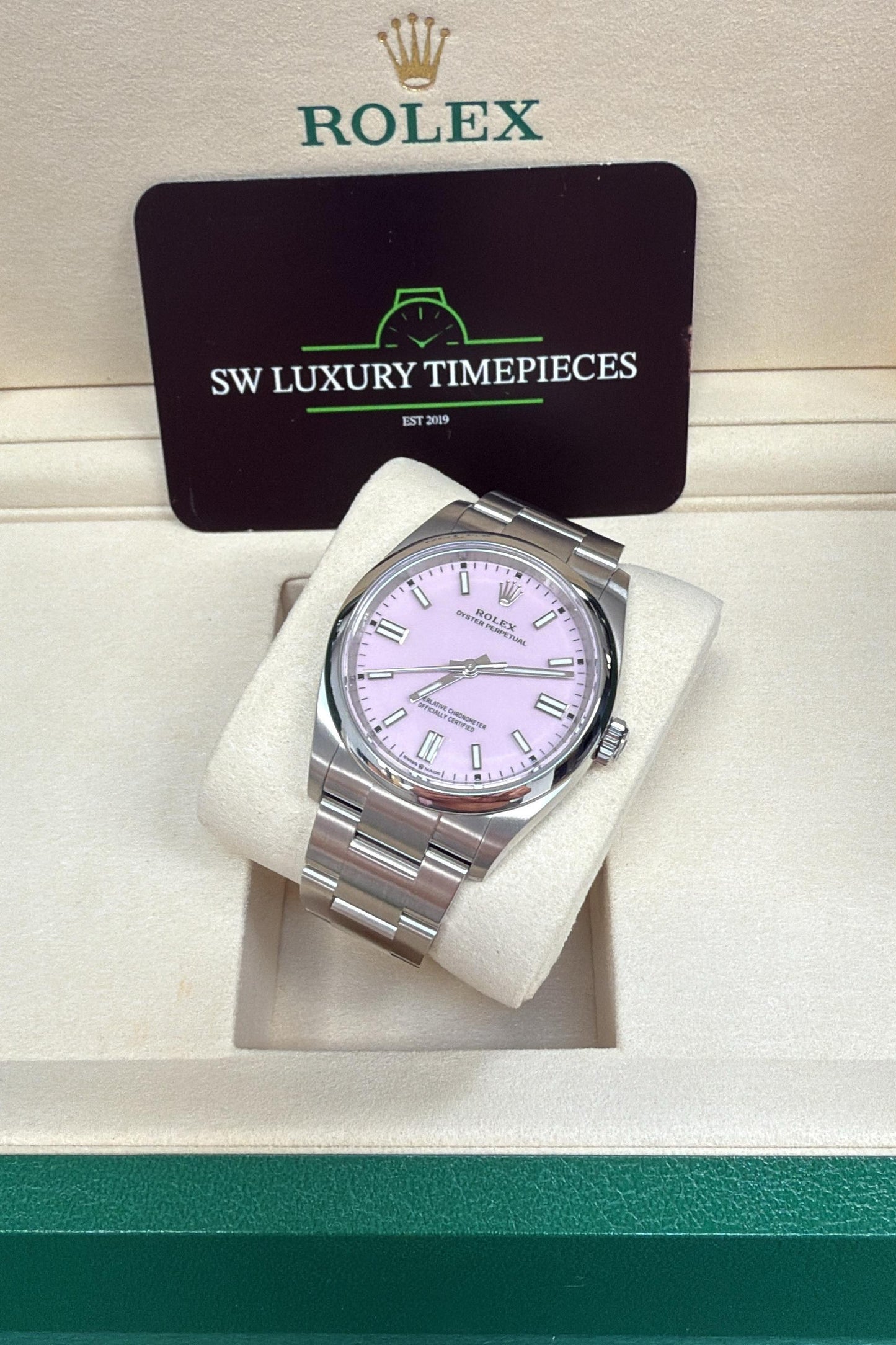 Rolex Oyster Perpetual 'Candy Pink'