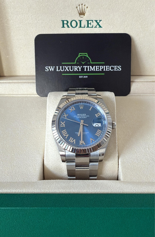 Datejust 41 ‘Azzurro Blue’