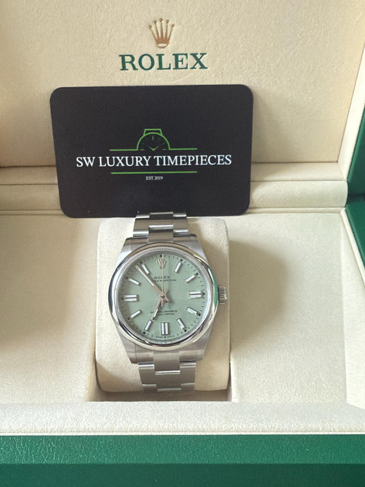 Oyster Perpetual 41 ‘Pistachio’